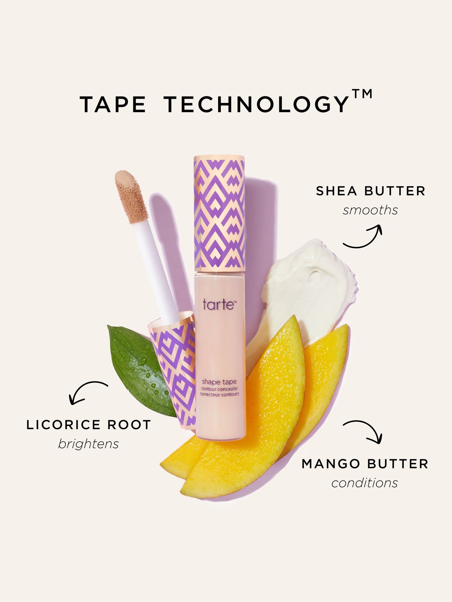 Tarte shape tape™ contour concealer Full Size (10 ml) - Authentic