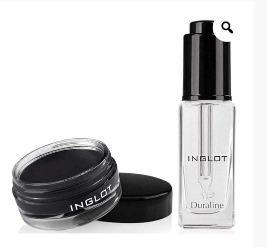 Inglot Amc Eyeliner Gel 77 + Duraline (Combo Pack)