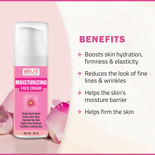 BECUTE Professional® Skin Brightening Serum+2% Salicylic Acid Foaming Face Wash+Moisturising Face Cream - Combo Pack, 230 mL